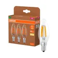 Produktbild: OSRAM LED-Lampen Classic 40 Filament Clear E14 2,2 W klar, 3 St.