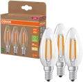 Produktbild: OSR 854338717 - LED-Lampe E14, 2,2 W, 470 lm, 2700 K, Filament, 3er-Pack
