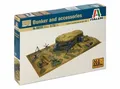 Produktbild: Italeri 6070 Zubehörteile und Bunker in 1:72  NEU OVP<