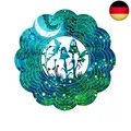 Produktbild: Metall Windspiel – Rainbow Fairytail Forest - 250mm - leichtdrehendes W