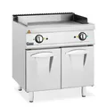 Produktbild: Royal Catering Doppel-Elektro-Grillplatte - 10,8 kW - geriffelt - Unterschrank -