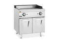 Produktbild: Royal Catering Elektrogrill Doppel-Elektro-Grillplatte Unterschrank 10,8 kW gerillt bis 300 °C, 10800 W, 400 V