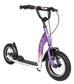 Produktbild: BIKESTAR Roller Kinderroller Tretroller Kickscooter mit Luftreifen für Mädchen ab 6-7 Jahre | 12 Zoll Sport Kinder Scooter | Lila & Weiß | Risikofrei Testen