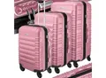 Produktbild: KESSER® 3tlg. Hartschalenkofferset Hartschalenkoffer Reisekoffer Set Reisekofferset Trolley Koffer Inkl. Kofferwaage + Gepäckanhänger Rollkoffer Schloss 4 Rollen ABS-Hartschale Teleskopgriff M-L-XL
