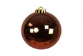 Produktbild: Mojawo Weihnachtsbaumklammer XXL Weihnachtsbaumkugeln Dekokugel Christbaumkugeln Braun Ø 20cm