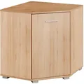 Produktbild: Eckkommode PRIESS, braun (edelbuchefarben), Ausführung 1, Sideboards