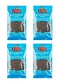 Produktbild: Pfefferkörner schwarz Viererpack: 4 x 100g ganzer Schwarzer Pfeffer Körner Mühle