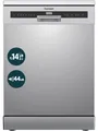 Produktbild: homeX Geschirrspüler 60 cm, Spülmaschine freistehend - 14 Gedecke, 7 Programme, AquaStop, unterbaufähig, DWFS601444C-S
