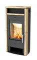 Produktbild: Fireplace ELITE BUDAPEST Kaminofen 6 kW Sandstein Stahl Schwarz R4213
