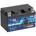 Produktbild: NRG Premium YTZ10-S AGM Motorradbatterie 9,5Ah 12V 230A/EN Batterie 50901 YTZ10S GTZ10-S auslaufsicher wartungsfrei ersetzt 9Ah 8,6Ah 8,5Ah