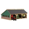 Produktbild: Kids Globe Kuhstall Holz, Spielzeug Kuhstall, Bauernhof mit Maßstab  (US IMPORT)