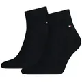 Produktbild: TOMMY HILFIGER Herren Quarter Socken, Vorteilspack - Sneaker, Unifarben, 39-49 Dunkelblau 47-49 4er Pack (2x2P)