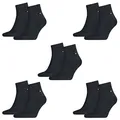 Produktbild: Tommy Hilfiger Herren Classic Quarter Socken 342025001 10 Paar, Farbe:Blau;Sockengröße:47-49;Artikel:Quarter dark navy 342025001-322