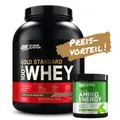 Produktbild: Optimum Nutrition 100% Whey Gold Standard 2270g Bonus Optimum Amino Energy