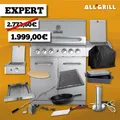 Produktbild: ALLGRILL Gasgrill ALLROUNDER L - 35 Jahre Jubiläumsaktion inkl. EXPERT Zubehörset (100304_35J)