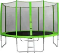 Produktbild: SixJump 4,00 M Gartentrampolin Grün TG400/1743