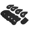Produktbild: 11 St¨¹ck Club Eisenabdeckung Eisen Kopfh¨¹lle Eisen Kopfbedeckung Set Golfzu...