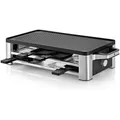 Produktbild: WMF Lono Raclette Grill 8 Personen mit Pfännchen & Schiebern 1500 Watt Edelstahl