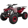 Produktbild: Actionbikes Motors Benzin Jugendquad S-10 | 125 ccm - Offroad Quad - ATV - Jugend Fahrzeug - Midi Quad - Pitbike - Pocketquad (Metallic/Rot) - Rot