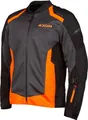 Produktbild: Klim Induction Motorrad Textiljacke, schwarz/grau/orange, 2XL