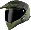 Produktbild: Bogotto H331 BT Tour EVO Bluetooth Enduro Helm, schwarz matt/grün, L