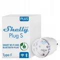 Produktbild: Shelly Plus Plug S Smart-Steckdose mit Bluetooth, WLAN, Alexa und Google Home