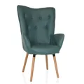 Produktbild: Fernsehsessel Relaxsessel Ohrensessel Sessel Lesesessel Polsterstuhl Holzbeine