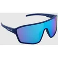 Produktbild: Red Bull SPECT Eyewear DAFT-004 Blue Sonnenbrille smoke with blue mirror Gr. Uni
