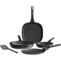 Produktbild: BergHoff 4 Delige Braadpannenset Antikle (Pfannenset + Topfset, Aluminium) (3950601)