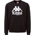 Produktbild: Kappa Rundhalspullover Retro Sweatshirt schwarz M (48/50)