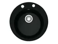 Produktbild: Franke Pamira ROG 610-41 Onyx - 114.0199.717 Granitspüle
