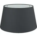Produktbild: Lampenschirm Baumwolle | XXL: Ø35 cm | Konisch | E14/E27 | Schwarz