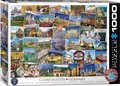 Produktbild: EUROGRAPHICS Weltenbummler-Puzzle - Deutschland 1000 Teile