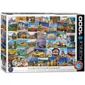 Produktbild: EuroGraphics 6000-5465 Puzzle Globetrotter Deutschland, mehrfarbig
