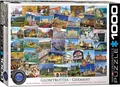 Produktbild: Eurographics Puzzle 1000 Globetrotter Deutschland