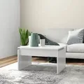 Produktbild: vidaXL Couchtisch Weiß 68x50x38 cm Holzwerkstoff