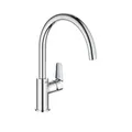 Produktbild: Grohe Mitigeur GROHE QuickFix Küchenarmatur mit hohem Auslauf 360° Drehung Chrom