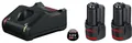 Produktbild: BOSCH Professional Starter-Set 2 x 12V2.0Ah 1600A019R8