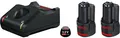 Produktbild: Bosch Professional 2 x GBA 12V 2.0Ah + GAL 12V-40 Professional 1600A019R8