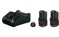 Produktbild: Bosch Akku Starter-Set: 2 x GBA 12 Volt, 2.0 Ah und GAL 12V-40 1600A019R8