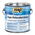 Produktbild: ZERO Aqua Wetterschutzfarbe 2,5 l Farbauswahl (weiß) Reinacrylat-Dispersion