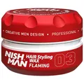 Produktbild: Nishman Hair Wax Flaming 03 150ml wasserbasierte Haarpomade,  für alle Haartypen