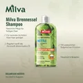 Produktbild: Milva Brennnessel Shampoo für fettiges Haar - 200ml Anti-Fett Haarshampoo geg...