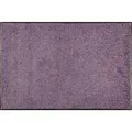 Produktbild: wash+dry FUßMATTE, Lila, Textil, Uni, rechteckig, 60x90 cm, Oeko-Tex® Standard 100, für Fußbodenheizung geeignet, Teppiche & Böden, Fuß & Stufenmatten, Fußmatten und Schmutzfangmatten