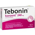 Produktbild: Tebonin Konzent 240mg Filmtabletten (60 St.)
