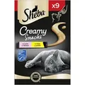 Produktbild: Sheba Cramy Snack mit Huhn & Lachs 1x9X12g