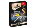 Produktbild: Sheba Multipack Creamy Snacks mit Lachs MSC und mit Huhn 9 x 12 g