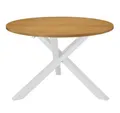 Produktbild: vidaXL Esstisch Esstisch Weiß 120x75 cm MDF (1-St)