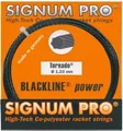 Produktbild: Signum Pro Tennissaite Tornado (Haltbarkeit+Spin) anthrazit 12m Set, Saitendicke: 1.23