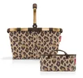 Produktbild: reisenthel Einkaufskorb carrybag leo macchiato BK6047 + Organizer leo macchiato